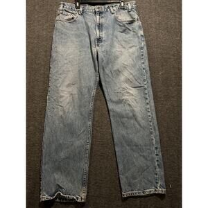 Vintage‎ Levis Jeans Mens 38x30 White Tab 505 Regular Fit Straight Leg 2000s